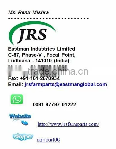 Notched disc harrow farm disc HRC 48-52