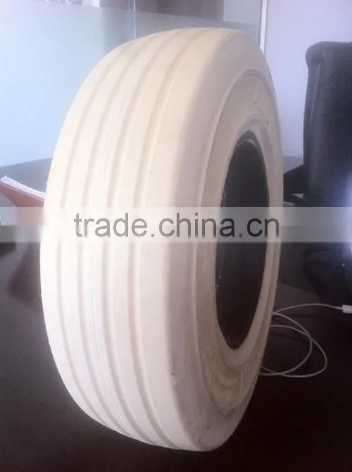 Well-reputed Airport 4.00x8 Non Marking Solid Tires With Good Price
