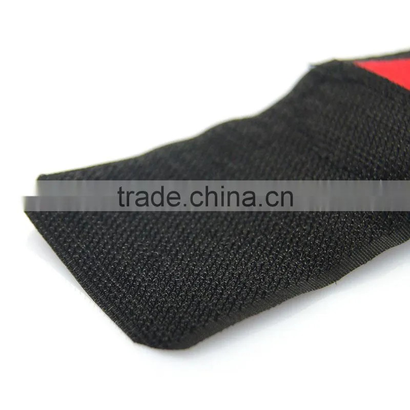 Best selling Elastic Wraparound Black Sports Neoprene Leg Knee Protector Guard Pad Brace