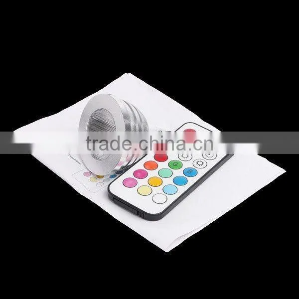 4W MR16 LED RGB Light Color Change Bulb Lamp + Remote Control 2 Million Colors