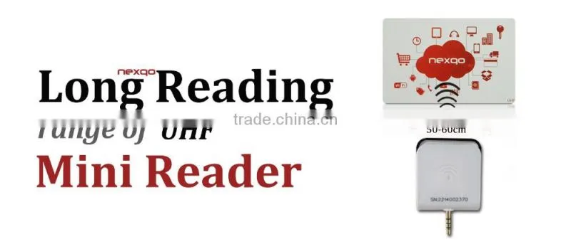 Wireless audio jack nfc reader, mini usb nfc reader