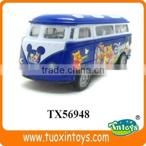 Electric cartoon tourist bus with light