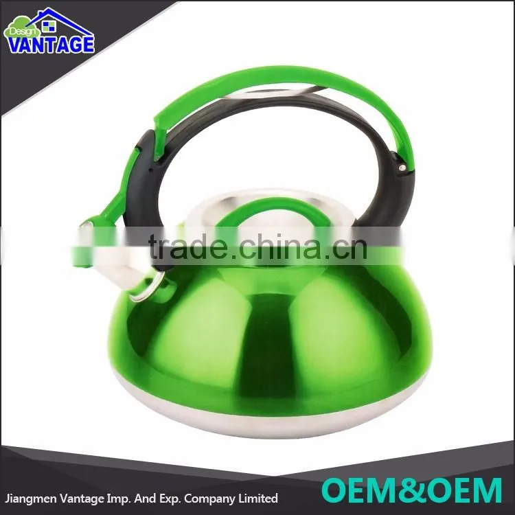 Wholesale home useful 3.0L non-electric water kettle with colorful coating on body