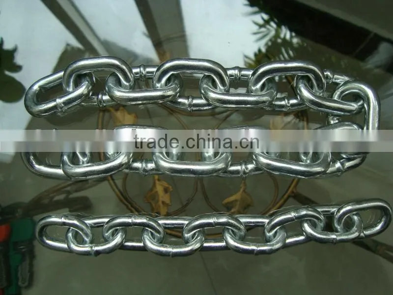 galvanized steel welded DIN766 link chain