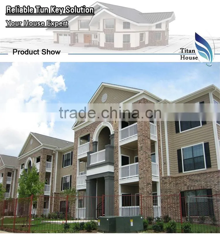 Multi-storey Modular Home Steel Frame Prefab House Kits