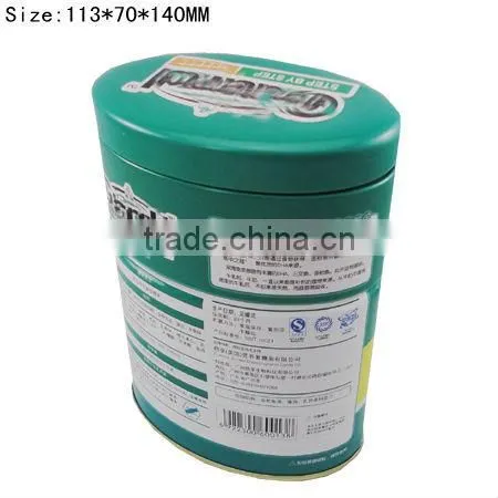 oval tin coffee boxes