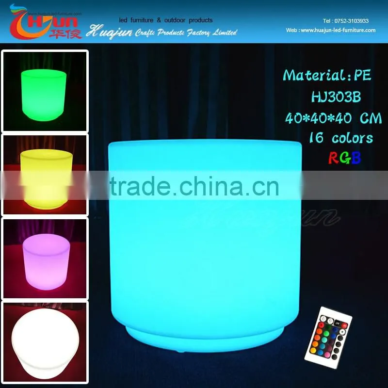 waterproof led cube chair lighting