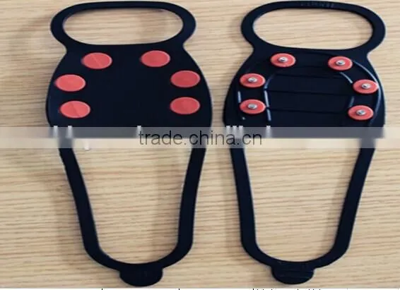 ice grippers&silicone ice grippers,rubber shoes cover magic spike ice gripper