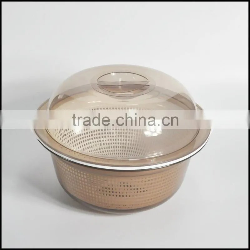 Wholesale foldable plastic fancy basket with lid for beautiful life