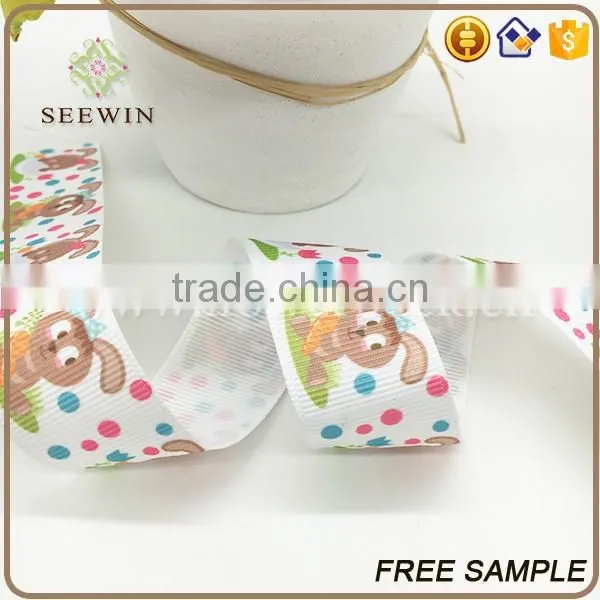 printed jute ribbon for deco and natural jute ribbon