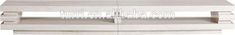 Modern Luxury White Natural Travertine Tea Table For Home Center