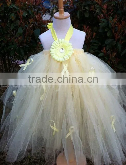 Handmade flower girl dresses party dresses