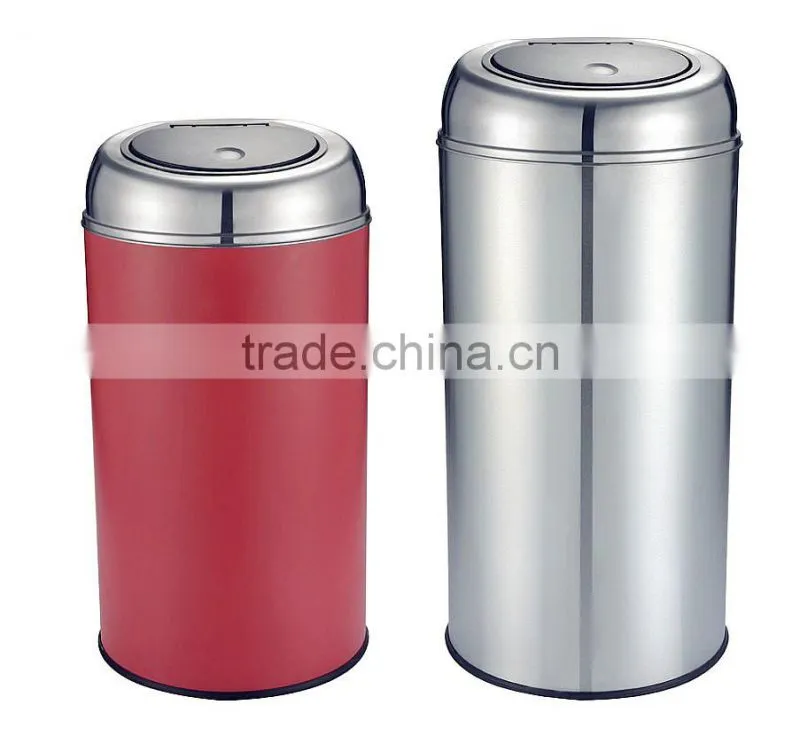 LFGB metal bulk trash cans