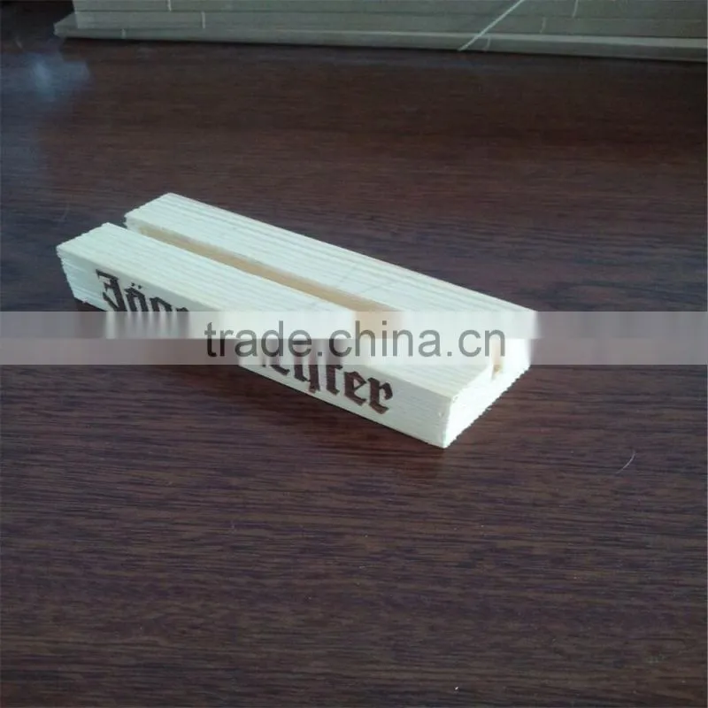 Decor luxury restaurant office wood menu folder