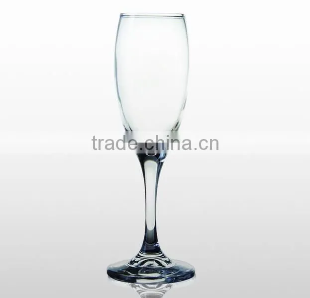 Hot sale clear glass cup drinking golet water goblet
