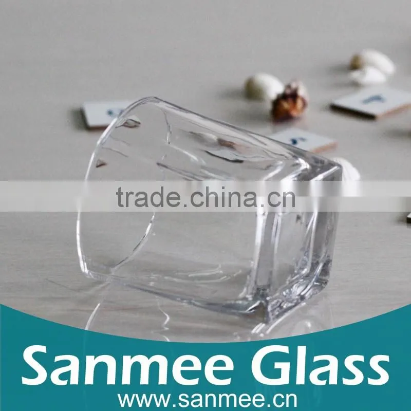High Quality Factory Supply Square Wine Glass Cup