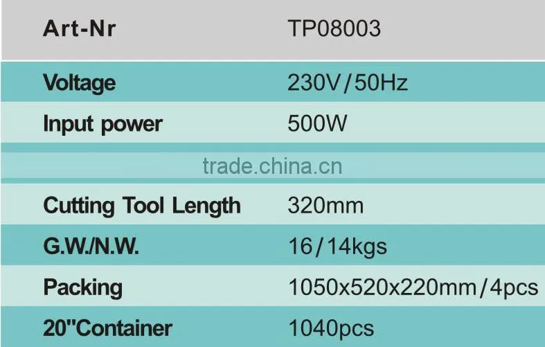 TP08003 grass pole trimmers