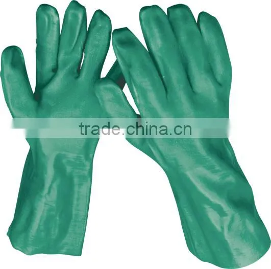 Whole sale Chemical resistant PVC gloves