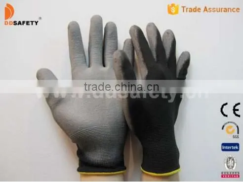 DDSAFETY Cheap Hot Sale 2016 PU Gloves Safety Gloves Luvas