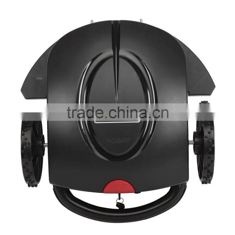 Anti-theft Remote control height adjustable intelligence electric robot lawn mower with Water proof Robot Mower ROMO M3