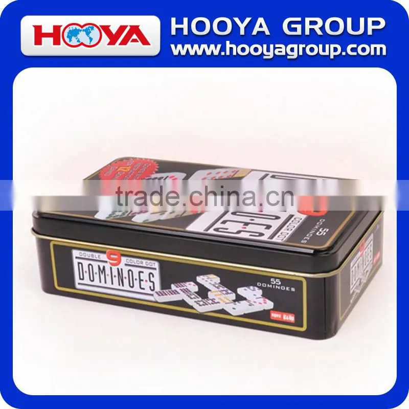 28PC wholesale colored plastic dominoes