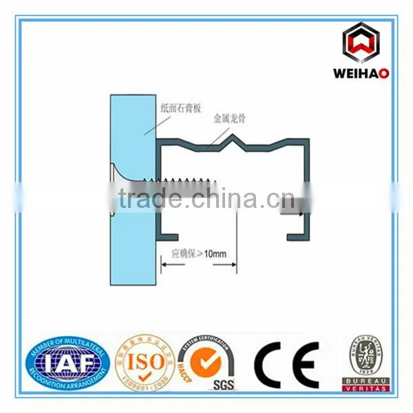 3.9*25 32 35 38 41 45 50 55mm Zinc drywall screw for export