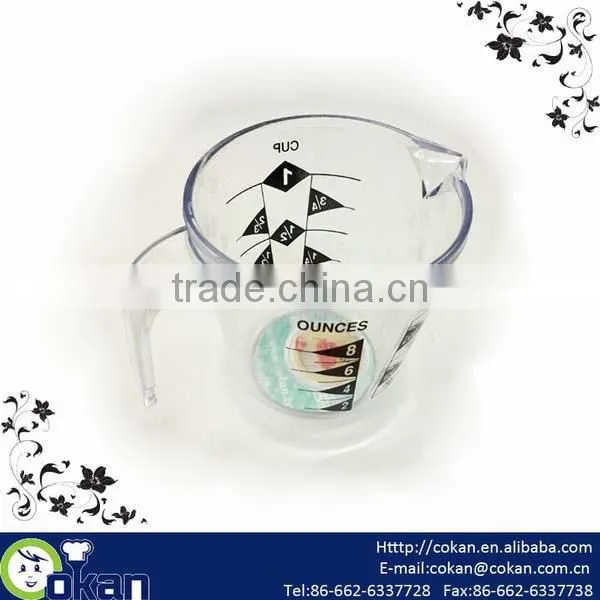 Kitchenuse 8OZ Plastic Measuring Cup CK-2019-03