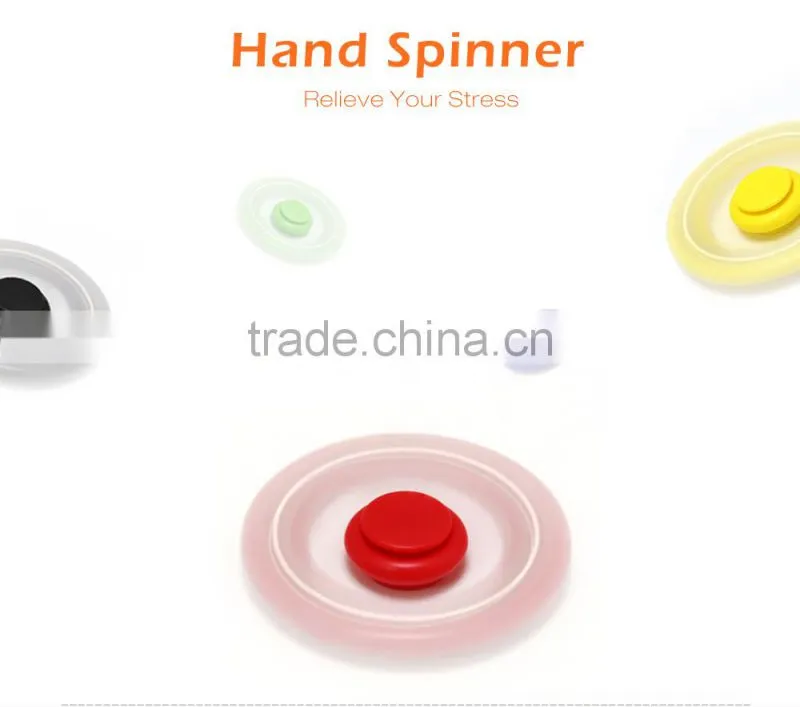 Fidget Hand Spinner Finger Toy Stress Reliever Killing Time Adults/Kids green
