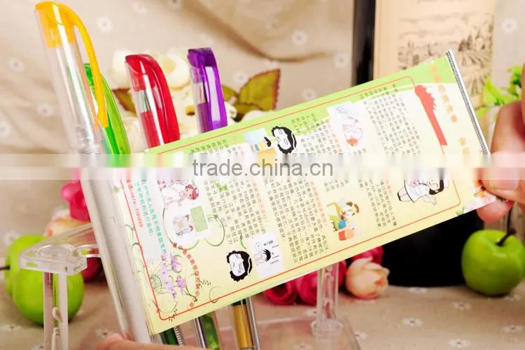 Cheap Banner Pen/Promotional Gel Pen/Advertising Pull Out Banner Pen