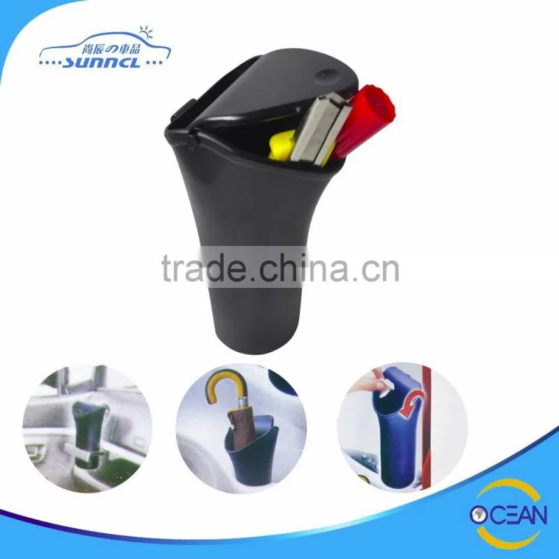 Plastic Useful Tidy Car Organizer Car Trash Can
