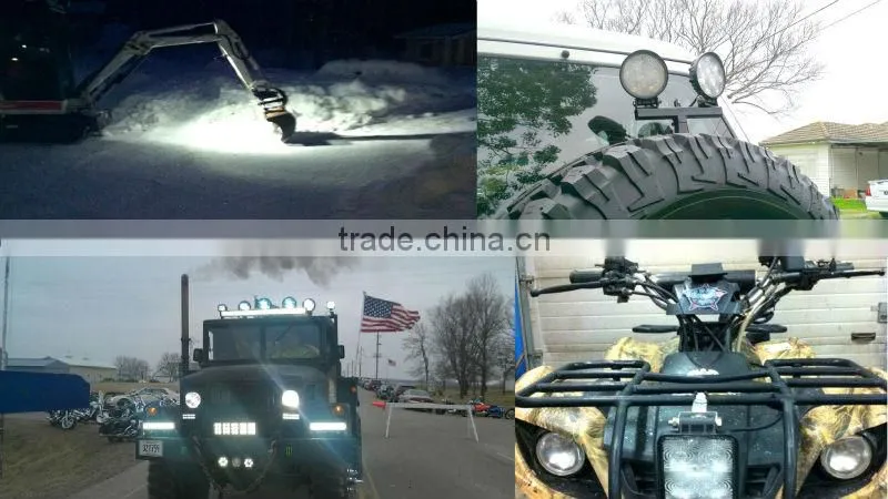 LED Agriculture lights 4.5 inch 18W John Deere work light 12V LED tractor work lights
