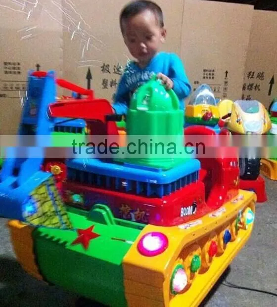 2015 China hot sale new popular arcade coin operated kiddie rides for sale