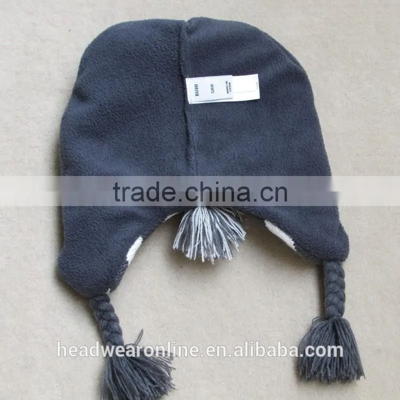 Kid Size Animal Knitted Crochet Earflap Hats