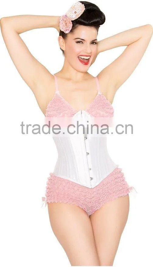 Hot Sale waist trainer Strapers Sexy 26 double steel bones 20 spriral steel bone waist training corsets for sale