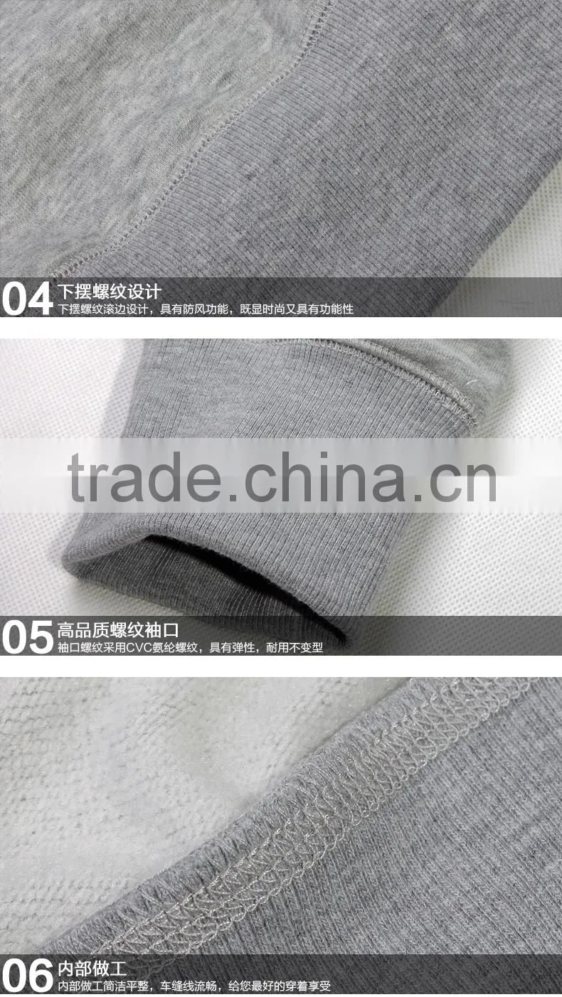 Cheap cotton custom plain crewneck sweatshirt