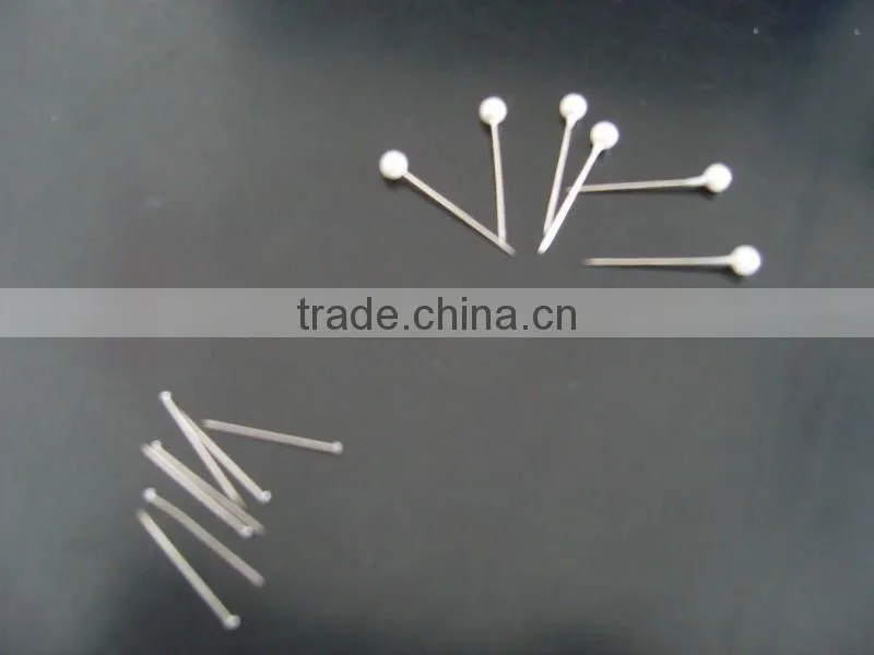 stainless steel head Pin Silvery head pin, plastic head pin