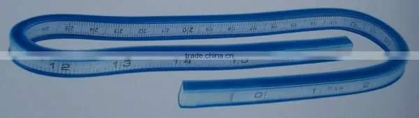 2017 New Kearing 40cm/16inch Flexible fFolding Curve Ruler Snake Ruler For Art Design