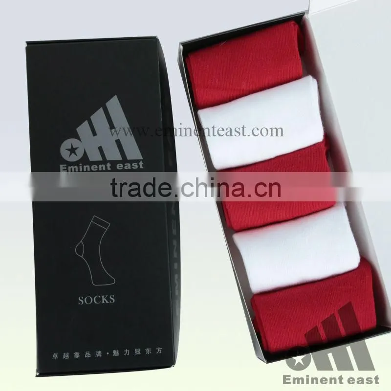 Wholesale business men socks solid color socks