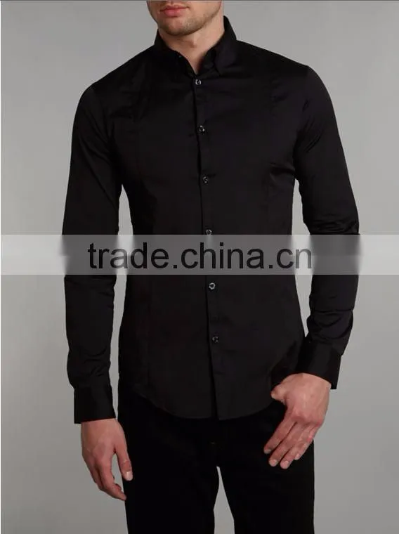 mens blank shirt hight quality shirt custom logo shirt