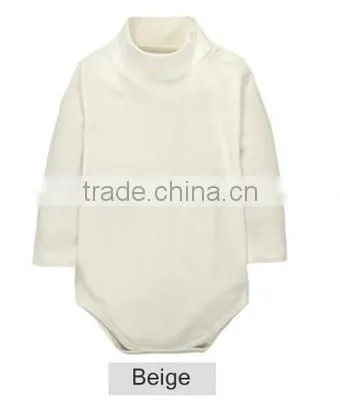 Color Customized Baby Clothing 2016 Newborn Carters Baby Jumpsuit Long Sleeve Infant Turn-down Collar Romper