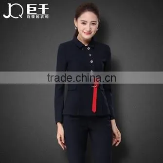2017 New design ladies office wear white v-neck collar blouse for women