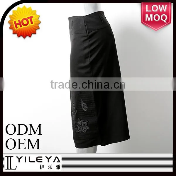 YILEYA plus size new design high waist narrow custom skirt