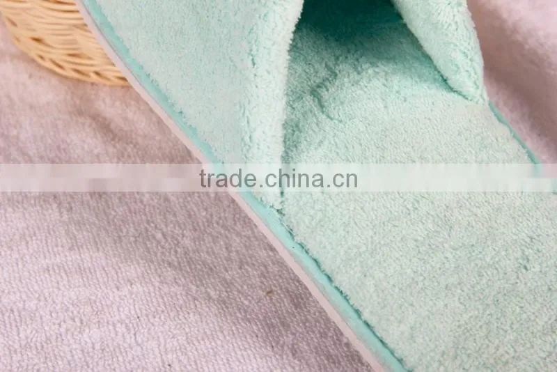 disposable hotel coral velvet slipper