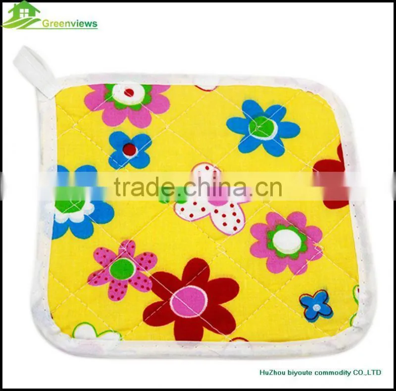 Kitchen Plain Pot Holder Custom silicone holder Heat Insulation rubber hot pot mat