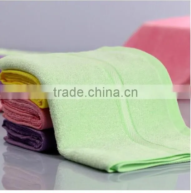 terry solid color dyed towels
