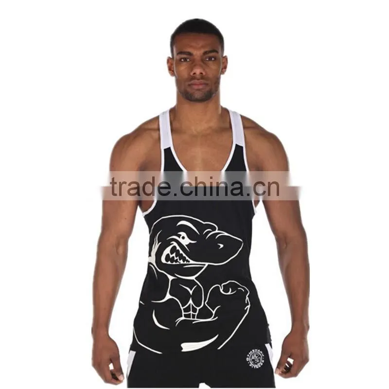 2016 Newly Men New Sleeveless Sport Shirts Tank Top