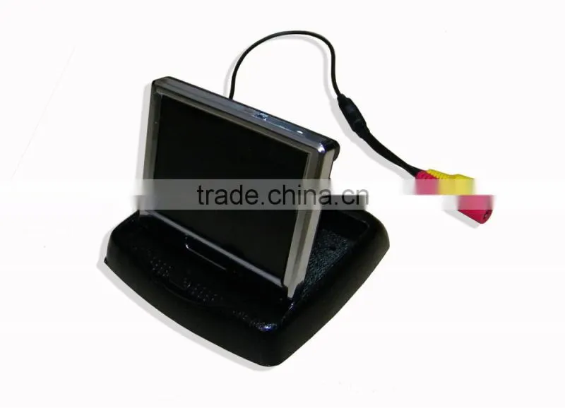 3.5 inch flip-open TFT monitor