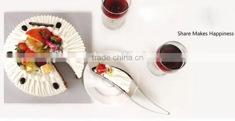 Amazon Hotting Food Grade Stainless Steel Cake Cutter,Cake Server Knife