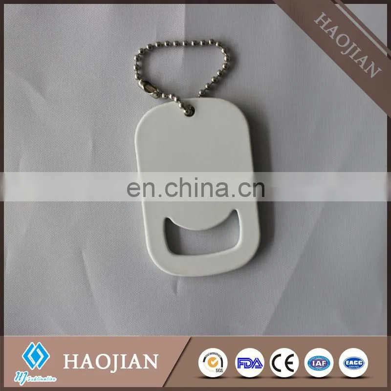 metal bottle opener with sublimation coating