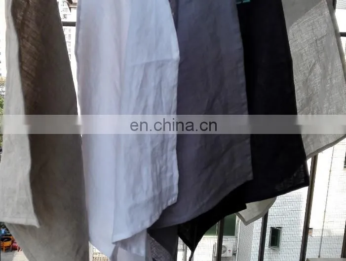 high quality linen/cotton printing /vintage tea towels in white color